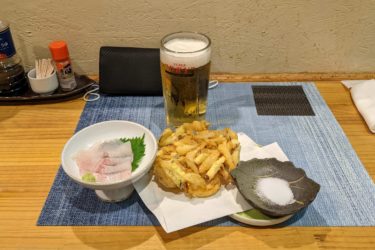 【花笑豊(はなしょうぶ)】函館駅近くで昼飲みもできる「せんべろセット」