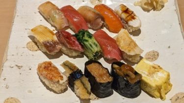 【鮨やしろ】円山のコスパ抜群ランチ寿司！赤酢を使用したシャリが特徴