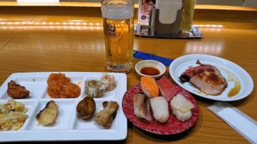 【ザ・ブッフェ 大丸札幌】寿司やローストビーフを含めた和洋中の食べ放題