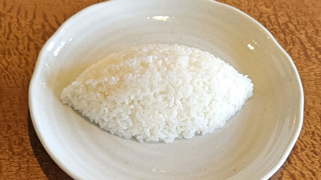 曼荼羅の白米