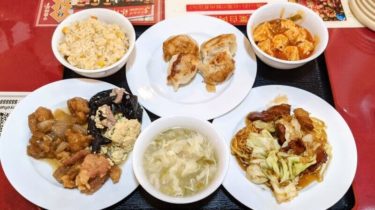 【閉店】【林洋飯店】ランチは880円でチャーハン・餃子・麻婆豆腐など中華食べ放題