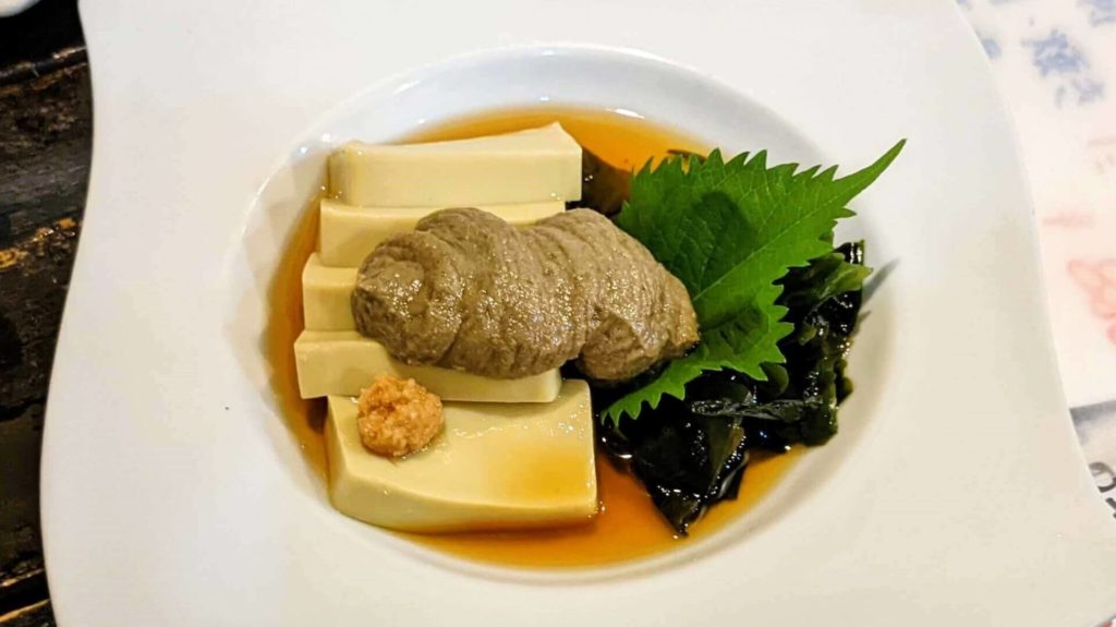 サスケのカニ味噌豆腐