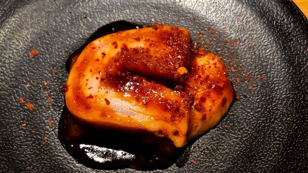 焼肉きんぐの〆の炎の厚切り豚カルビ