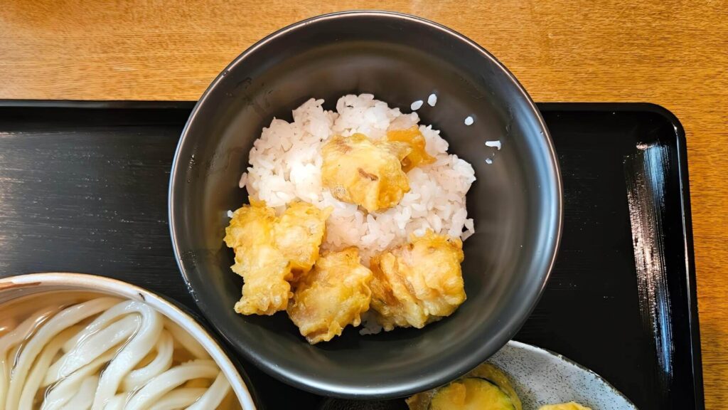 とり天丼