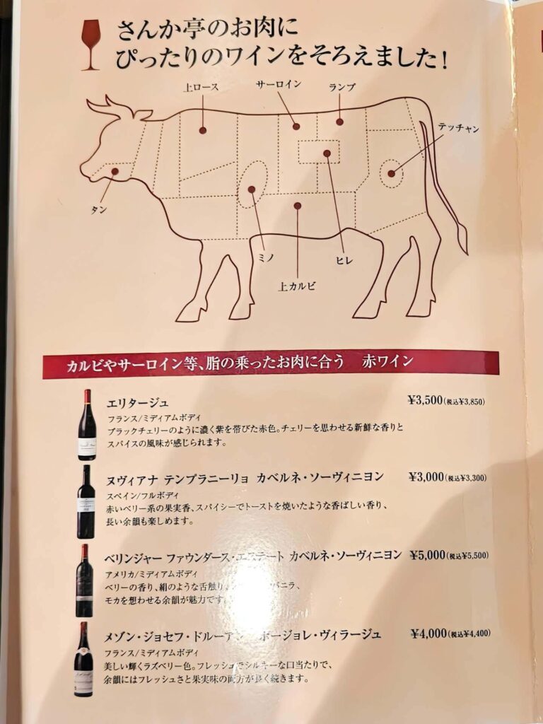 ドリンクメニュー2