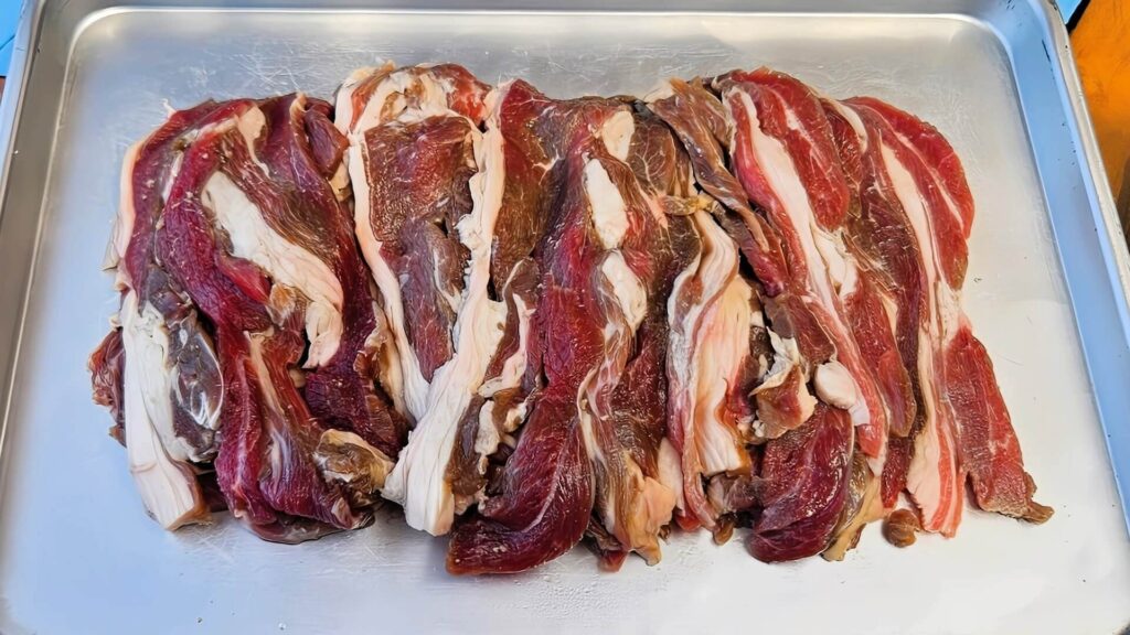 セットの肉