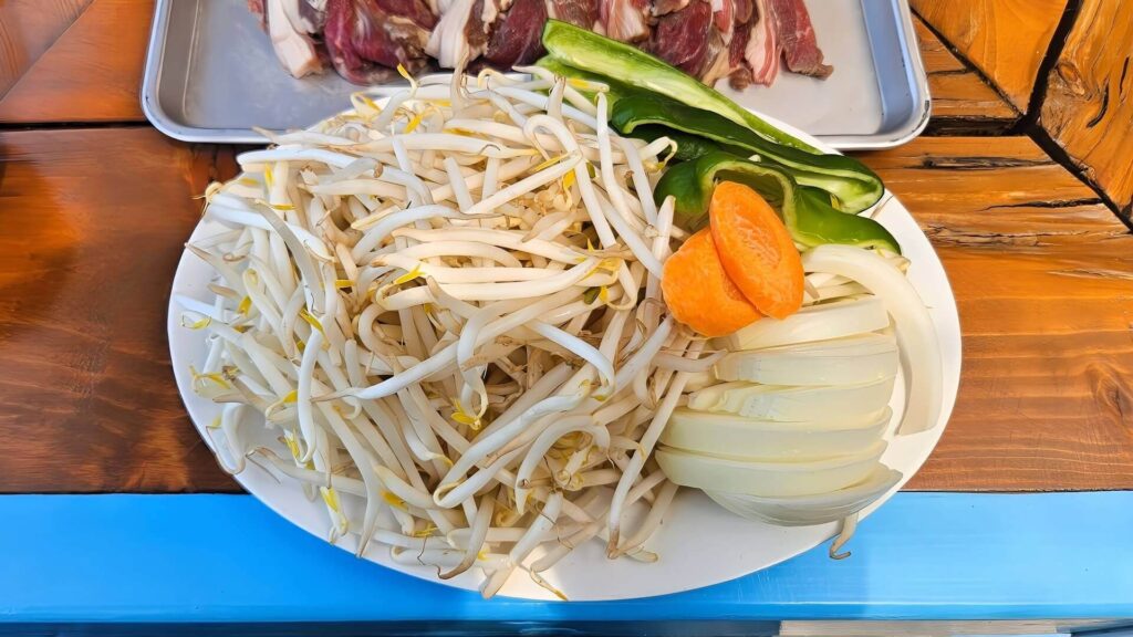 セットの野菜