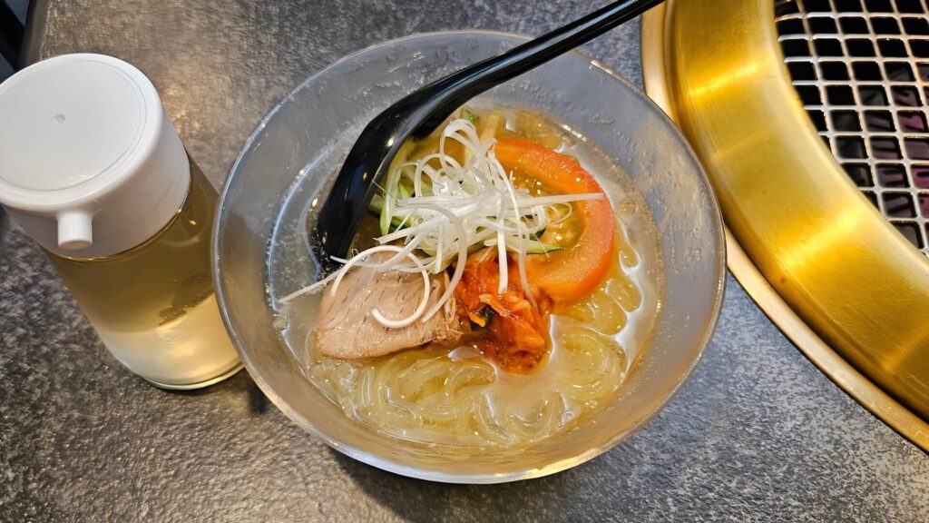 ハーフ冷麺