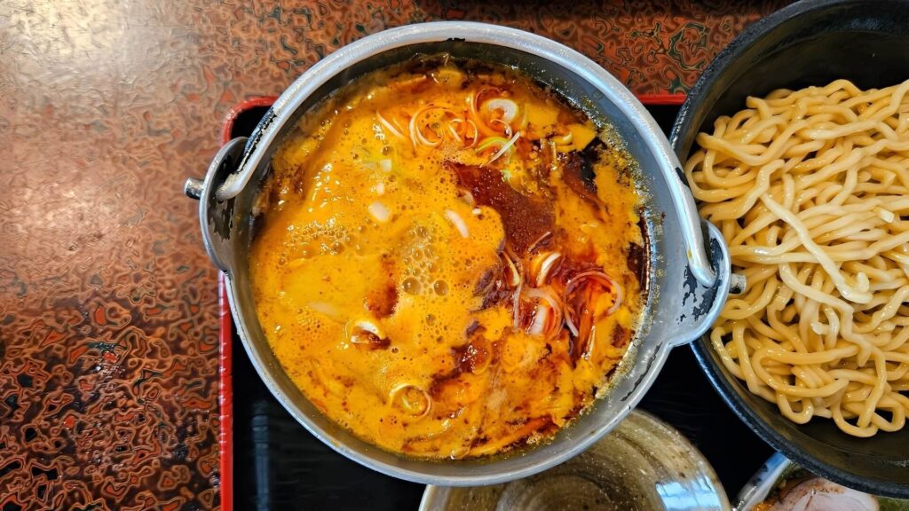 辛味噌あつ麺2