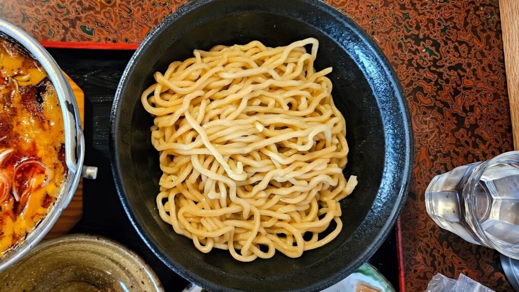 辛味噌あつ麺3