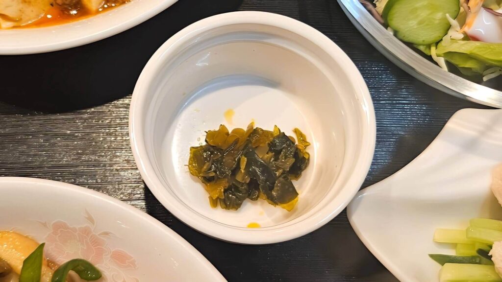 ランチの漬物