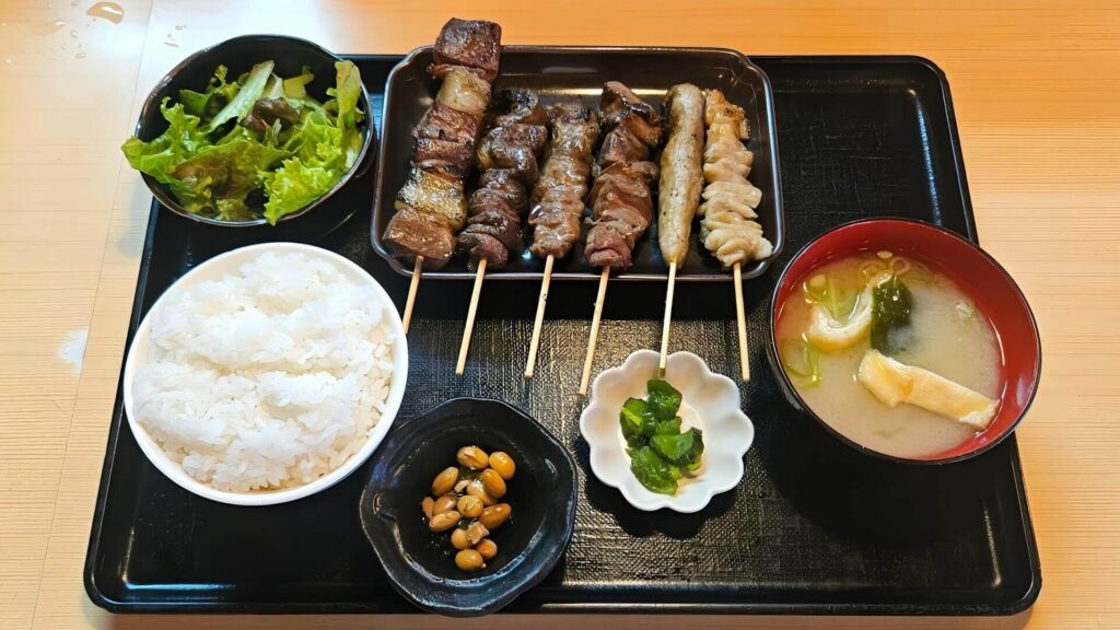 やきとり定食1